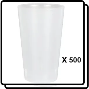 500 GOBELETS 25/28CL...